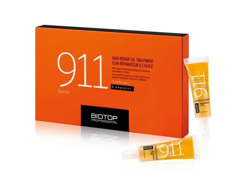 Biotop 911 Quinoa Hair Repair Oil Treatment(Ampules)