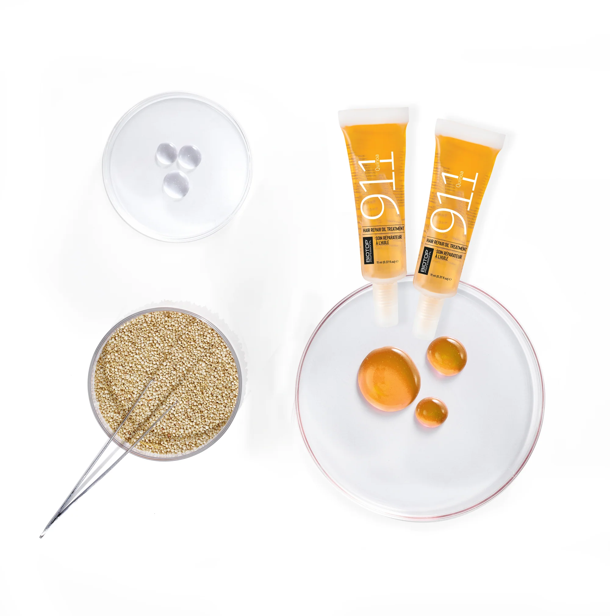 Biotop 911 Quinoa Hair Repair Oil Treatment(Ampules) - Image 4